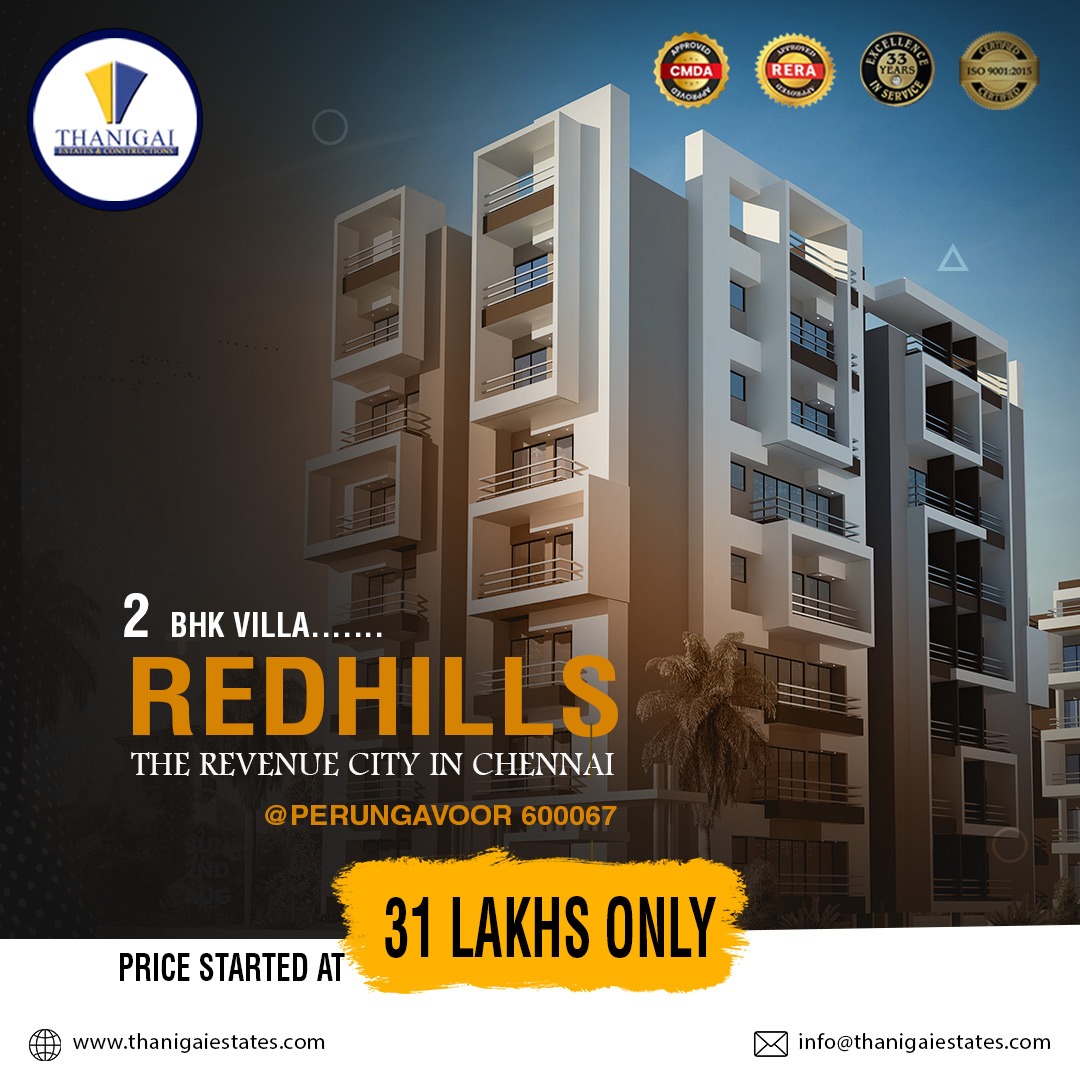 Plots for Sale in Redhills